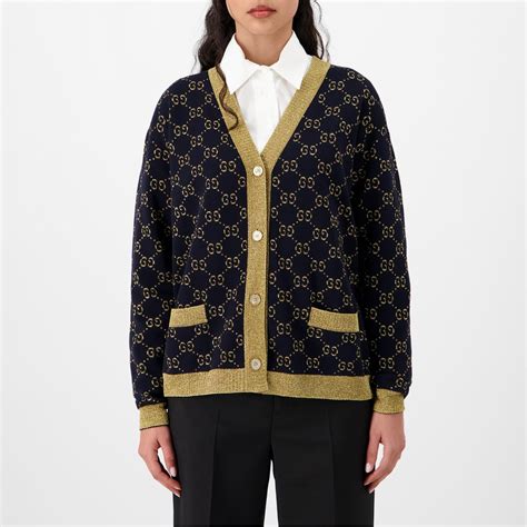 gucci long cardigan womens|Gucci outlet cardigan.